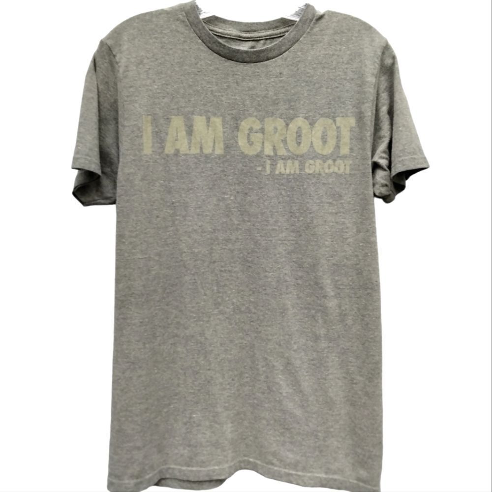 Marvel I Am Groot Short Sleeve Tee Shirt Size S Green